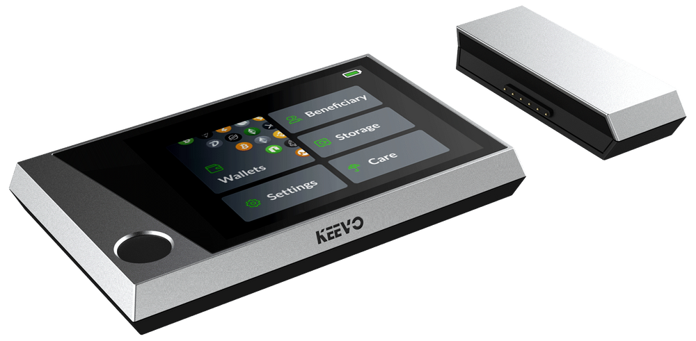 Keevo Model 1: Premium Crypto Wallet Hardware & Ledger